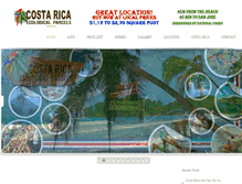 Tablet Screenshot of mypropertyincostarica.com